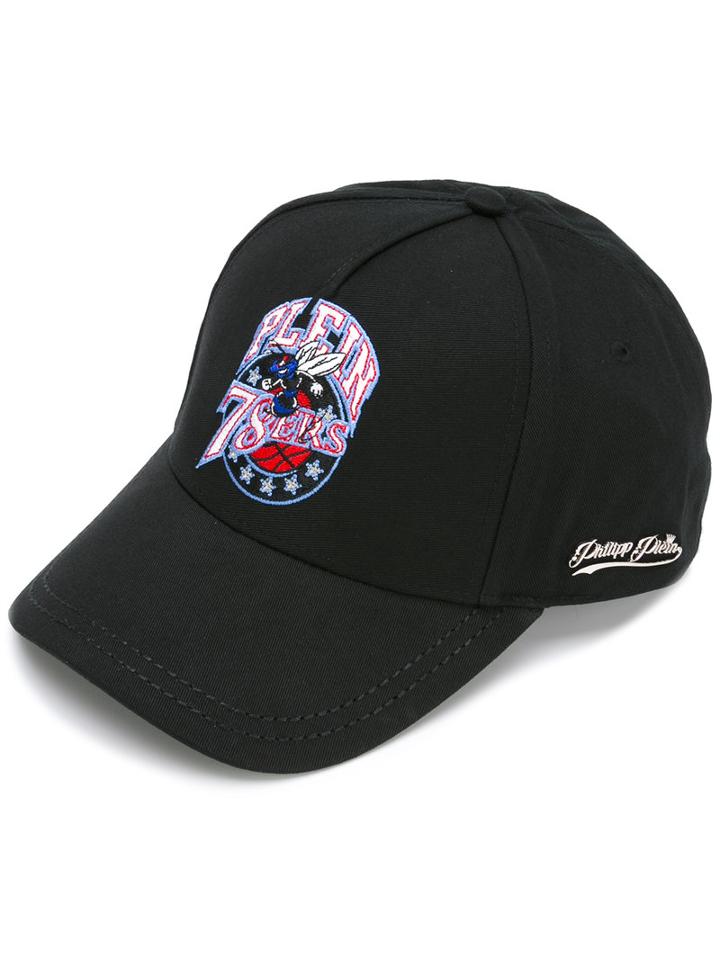 Philipp Plein - Bee Cap - Men - Cotton/polyester - One Size, Black, Cotton/polyester
