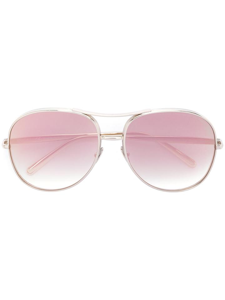 Chloé Eyewear Nola Blush Sunglasses - Brown
