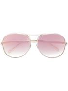 Chloé Eyewear Nola Blush Sunglasses - Brown