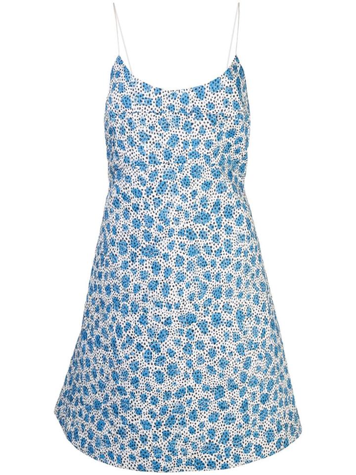 Opening Ceremony Ruched Front Mini Dress - White
