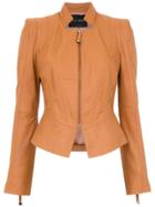Tufi Duek Leather Jacket - Brown