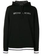 Michael Michael Kors Logo Hoodie - Black