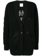 Barrie Classic Fitted Cardigan - Black