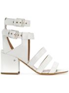Laurence Dacade Strappy Buckled Sandals - White