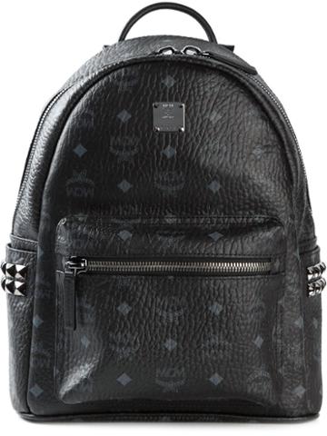 Mcm Bebe Boo Backpack, Black, Calf Leather