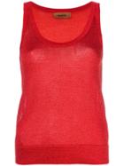 Missoni Knit Tank Top - Yellow & Orange
