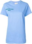 Semicouture 'girls' Print T-shirt - Blue