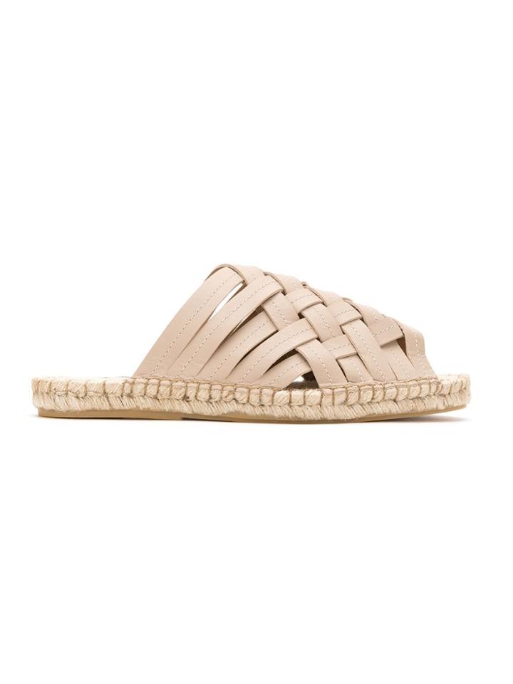 Mara Mac Strappy Mules - Neutrals