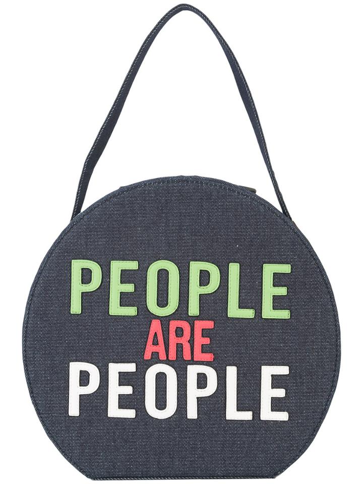 Christian Siriano People Are People Shoulder Bag - Blue
