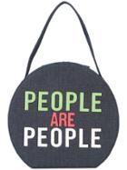 Christian Siriano People Are People Shoulder Bag - Blue