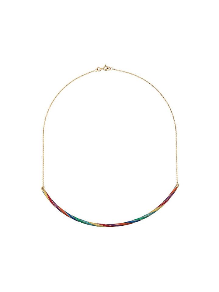 Origin 31 9kt Yellow Gold Rock Necklace