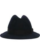 Borsalino Trilby Hat, Men's, Size: 60, Blue, Rabbit Fur Felt