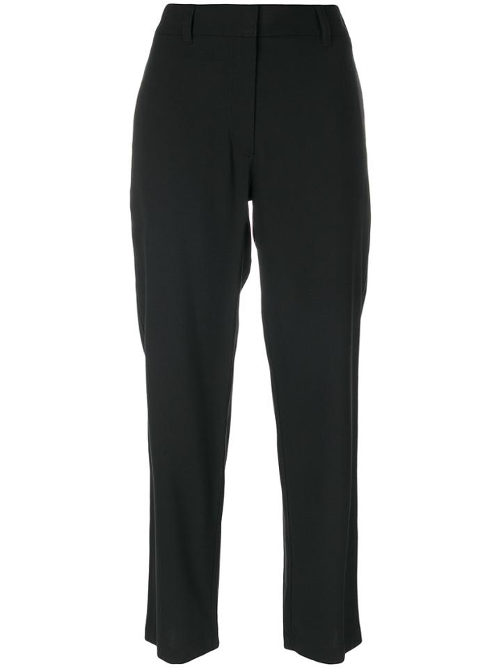 Theory Cropped Suit Pants - Black