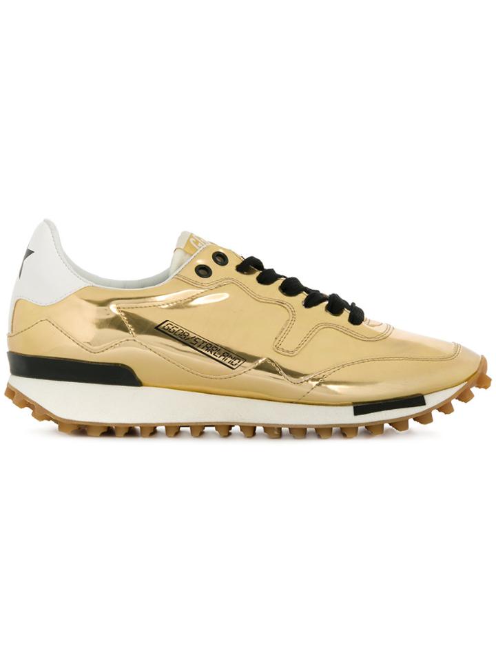 Golden Goose Deluxe Brand Starland Sneakers - Metallic