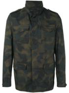 Etro - Camouflage Print Jacket - Men - Cotton/polyester/acetate/cupro - M, Green, Cotton/polyester/acetate/cupro