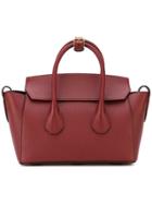 Bally Small Sommet Tote - Red