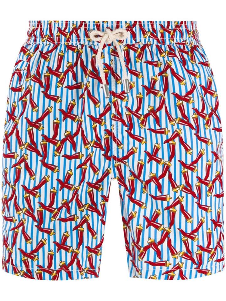 Mc2 Saint Barth Lucky Charm Swim Shorts - Blue