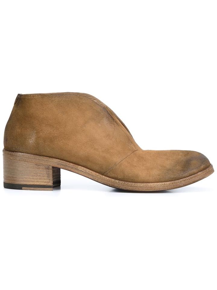 Marsèll 'listo' Laceless Desert Boots