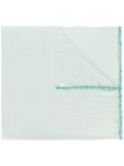 Faliero Sarti Tie-dye Hem Scarf - Green