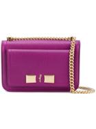 Salvatore Ferragamo Vara Essential Shoulder Bag - Pink & Purple