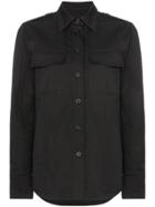 Helmut Lang Front Pocket Detail Shirt - Black