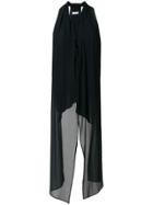 Christian Wijnants Sleeveless Layered Blouse - Blue