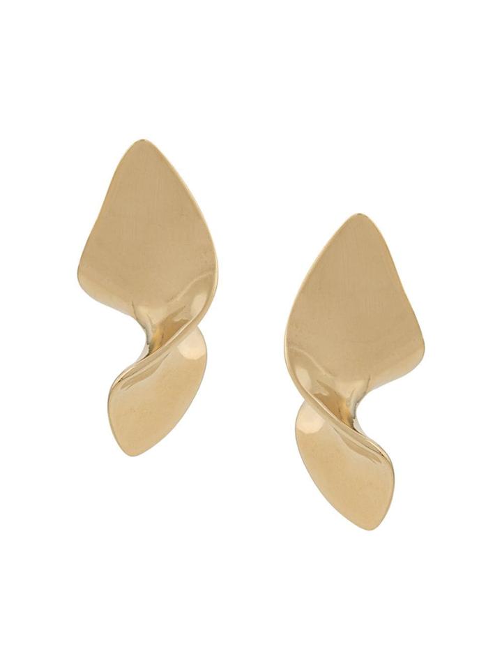 Annelise Michelson Extra Small Twist Earrings - Gold