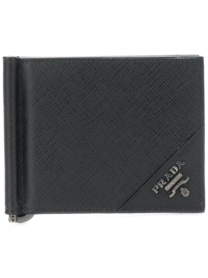 Prada Billfold Card Holder - Black