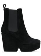 Clergerie Beatrice Wedge Boots - Black