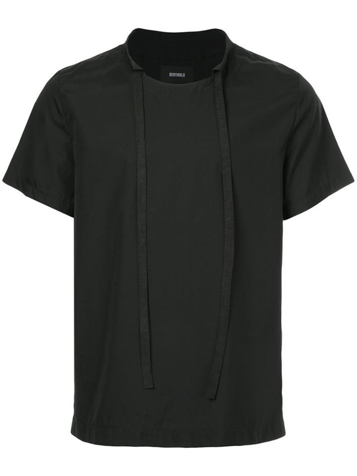 Berthold Poplin Top - Black