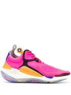 Nike Perforated Detail Sneakers - Pink