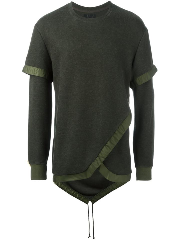 D.gnak Fishtail Hem Trimmed Jumper