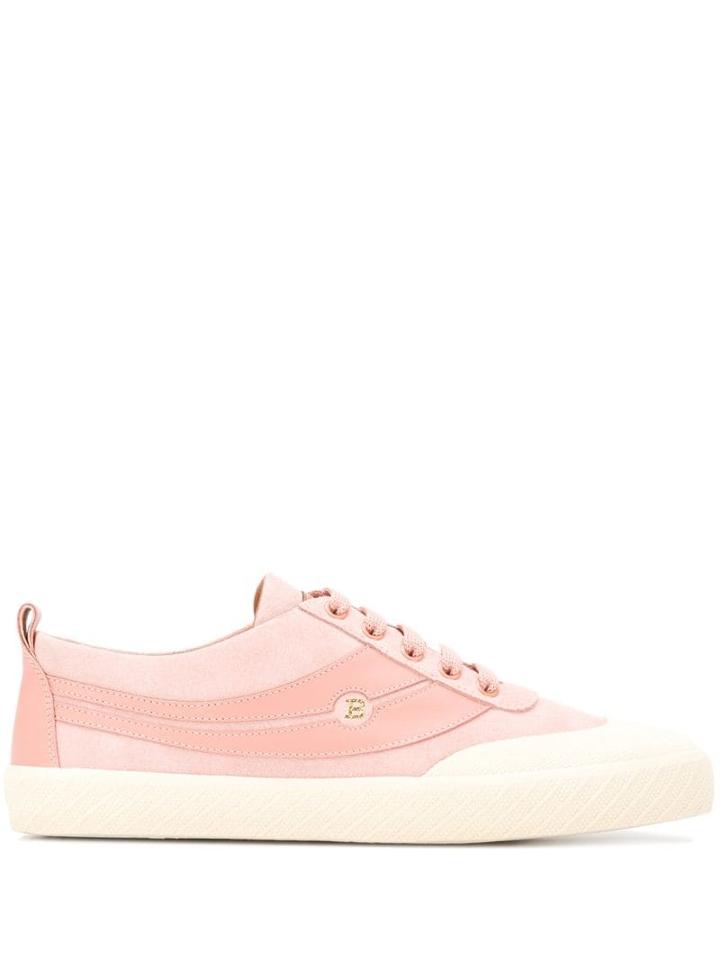 Bally Logo Low-top Sneakers - Pink