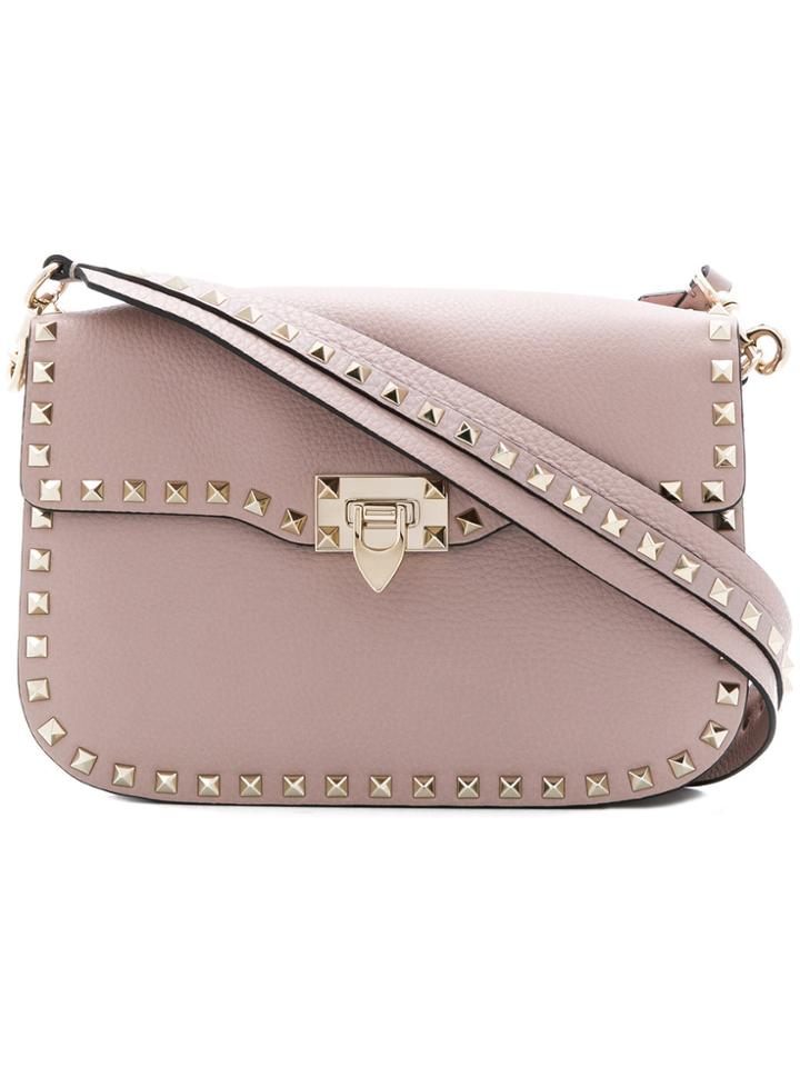 Valentino Garavani Valentino Garavani Rockstud Shoulder Bg - Nude &