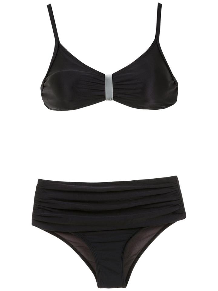 Lygia & Nanny Biquini Anne Microfibra Lisa - Black