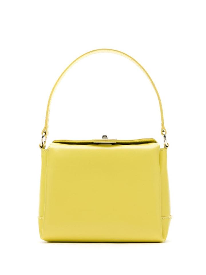 Reinaldo Lourenço Filha Pelica Leather Bag - Yellow