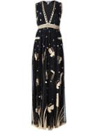 Diane Von Furstenberg 'vivanette' Butterfly Embroidered Dress