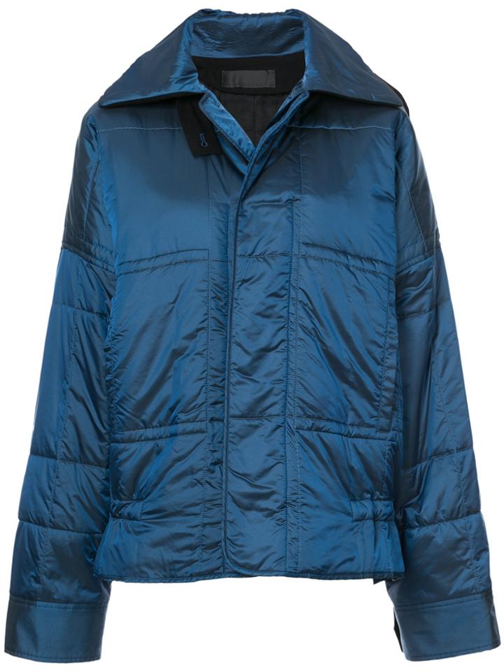 Haider Ackermann Oversized Duffle Jacket - Blue