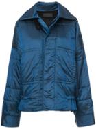 Haider Ackermann Oversized Duffle Jacket - Blue