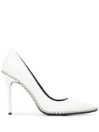 Alexander Wang Embellished Pumps - White