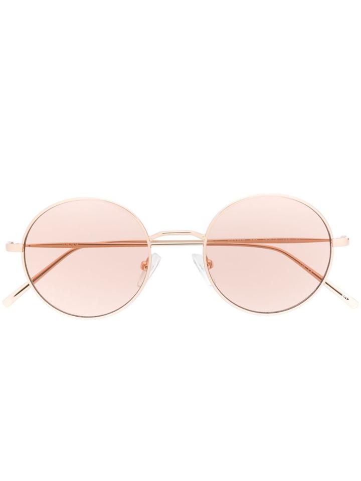 Dkny Rose Tinted Sunglasses - Gold