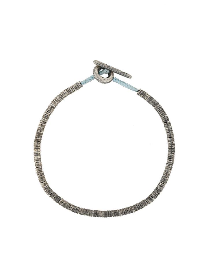 M. Cohen Sterling Disc Bracelet - Metallic