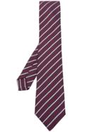 Kiton Striped Tie - Pink