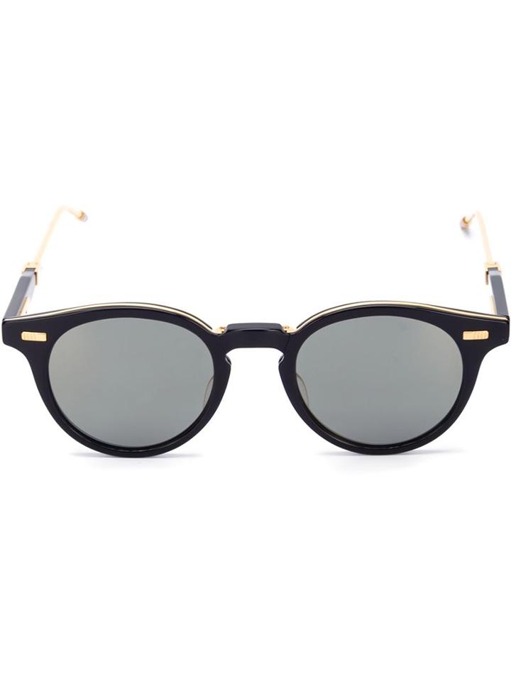 Thom Browne Folding Sunglasses, Men's, Blue, Acetate/metal (other)