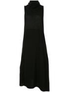Y's Turtleneck Dress - Black