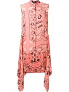 Diesel Wrap Waist Vest - Pink