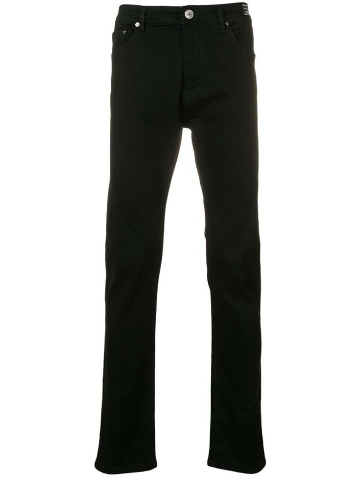 Versace Jeans Couture Straight Leg Jeans - Black