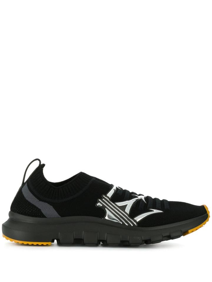 Z Zegna Maseratti Techmerino Sneakers - Black