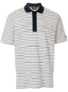 Paul & Shark Striped Polo Shirt - White