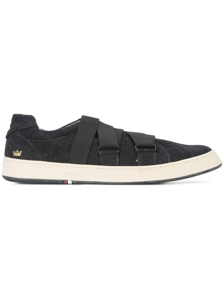 Osklen Elasticated Slip-on Sneakers - Black